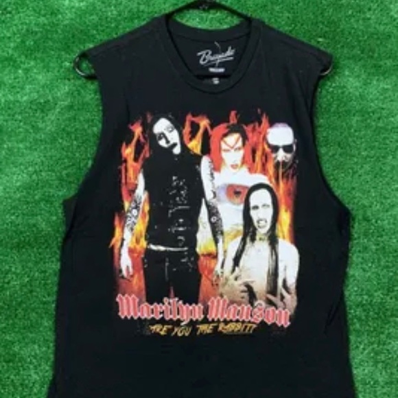 Bravado Marilyn Manson size Large Tank - Picture 1 of 3
